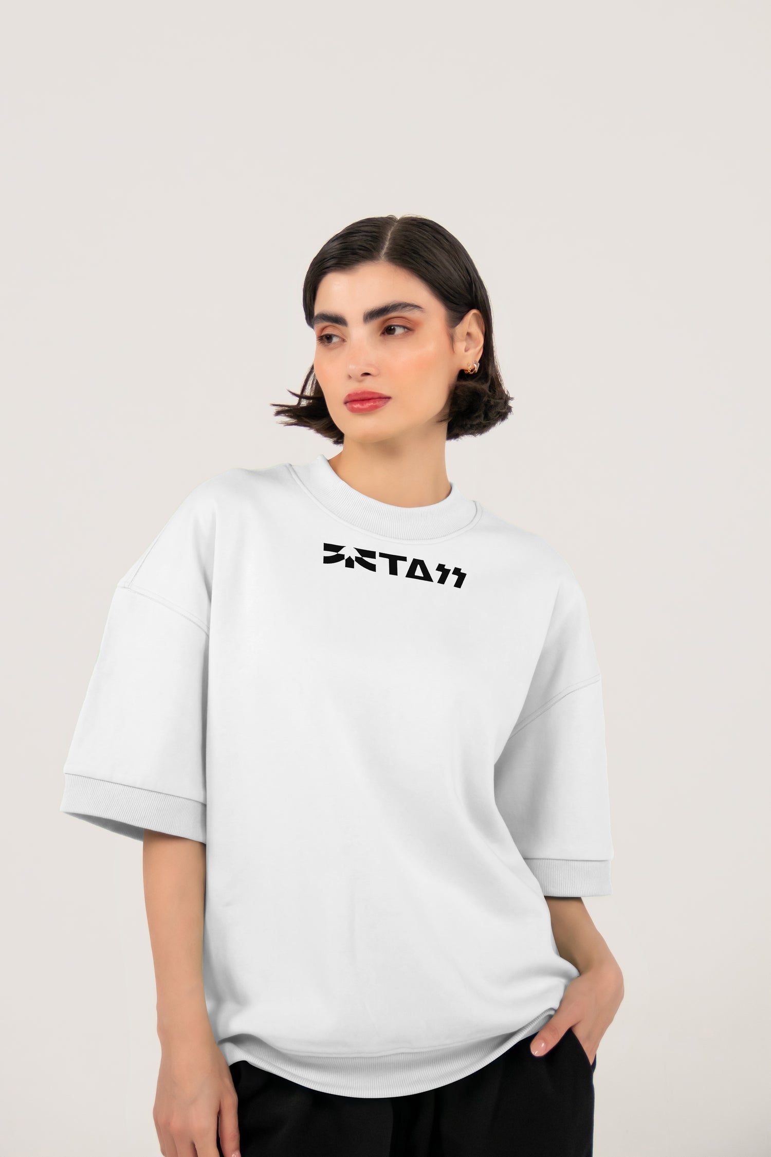 Summit Snow Oversized Crew Neck T-shirt