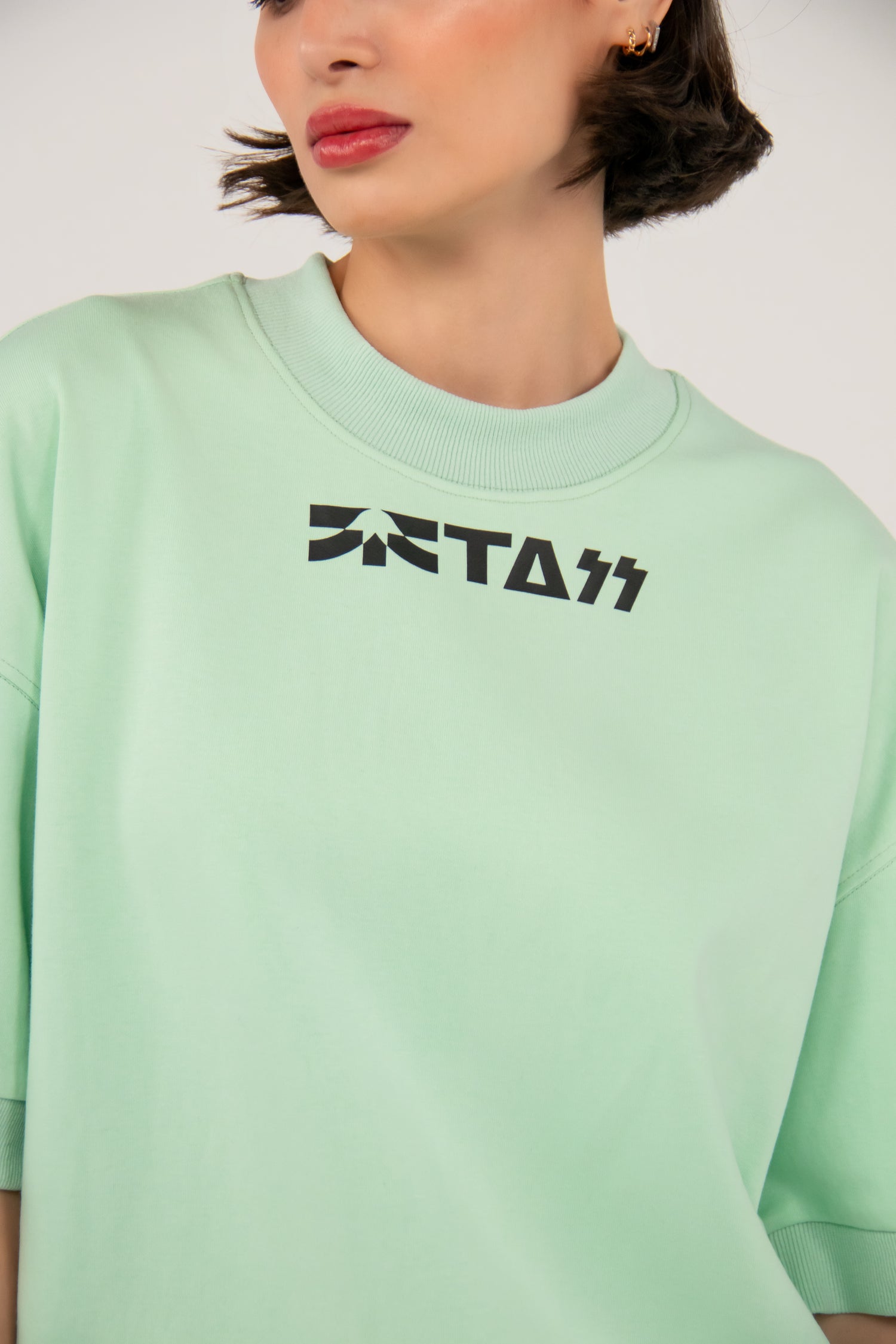 Summit Snow Oversized Crew Neck T-shirt